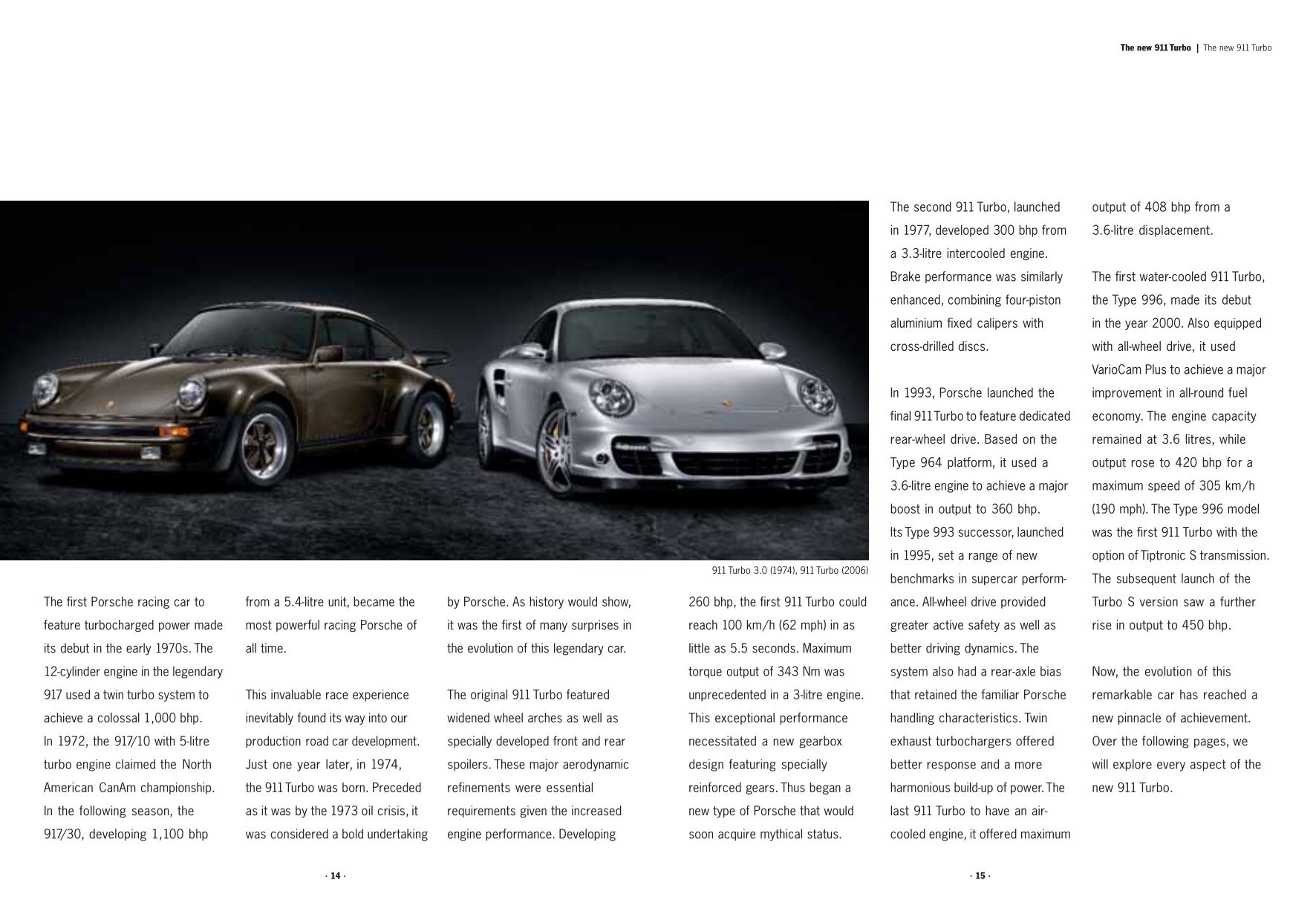 2006 Porsche 911 Turbo Brochure Page 11